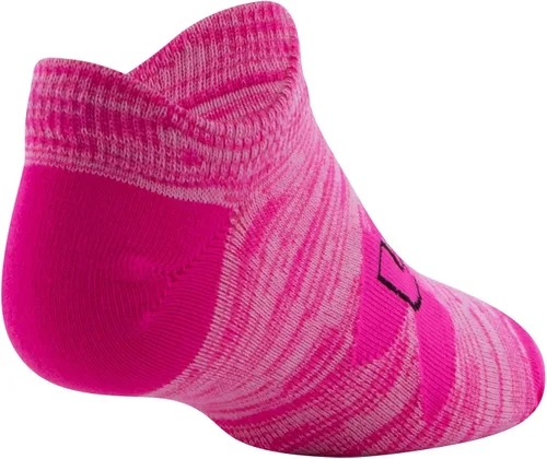 Vista 4 de Under Armour Kids' Essential 2.0 Lightweight No Show Socks, 6-Pairs