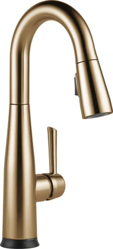 Vista 14 de Delta Faucet Essa Llave de una manija para bar/preparación con acoplamiento de magnatita y cabezal rociador Touch-Clean, 9913-AR-DST