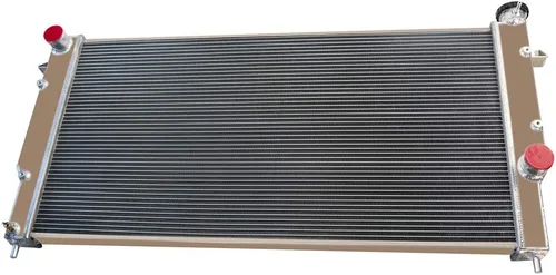 Vista 3 de ALLOYWORKS Radiador de aluminio de 3 filas para Dodge Ram 2500/3500 5.9L L6 Diesel Cummins 1994-2002