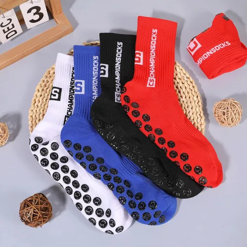 Vista 6 de DragonflyDreams 4 pares de calcetines deportivos antideslizantes para hombre, calcetines deportivos antideslizantes para hombres, calcetines