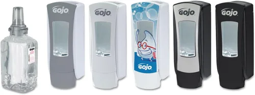 Vista 4 de Gojo 881103 Recambio de espuma transparente y suave, sin fragancia, repuesto de 42.3 fl oz, 3/cartón