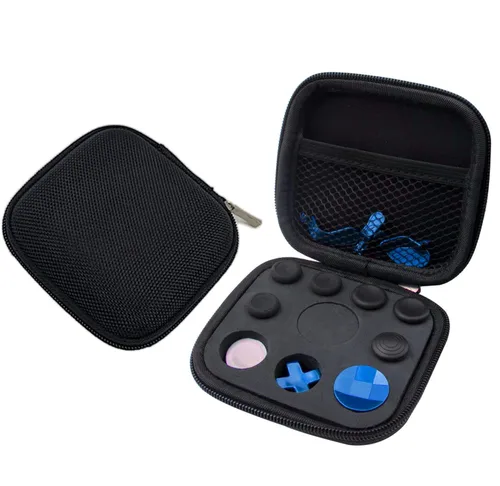 Vista 8 de Piezas de repuesto de palancas metálicas para Xbox One Elite Controller Series 2, kits de accesorios para Xbox Series 2 Core, incluye 6 joysticks