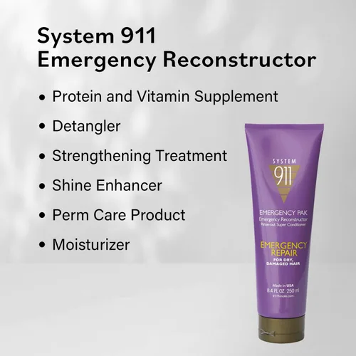 Vista 4 de Hayashi System 911 Shampoo 10.1oz & Emergency Pak 8.4oz "Set