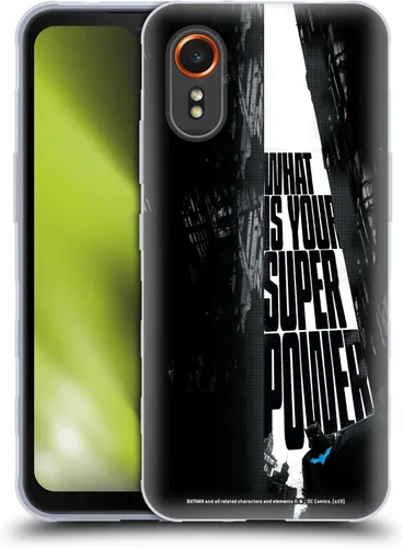 Vista 11 de Head Case Designs Officially Licensed Batman DC Comics Alter Ego Bats Duality Soft Gel Case Compatible with Samsung Galaxy Xcover7 5G