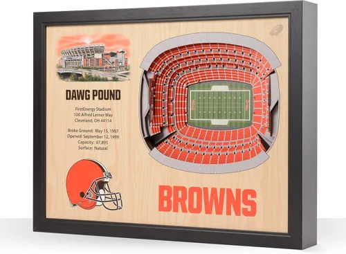 Vista 28 de YouTheFan NFL Arte de Pared StadiumView de 25 Capas