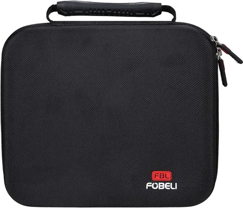 Vista 4 de FBLFOBELI Estuche rígido de almacenamiento compatible con OMRON Platinum BP5450/10 Series BP7450/Gold BP5350/7 Series BP7350 Monitor de presión Negro