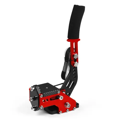 Vista 3 de 14Bit PC USB Handbrake SIM for Racing Games G27G29 T500 FANATECOSW DIRT RALLY (Red)