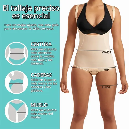 Vista 4 de MARENA SFBHA2 Stage 2 Women's High-Back, Bikini-Length Compression Girdle Beige