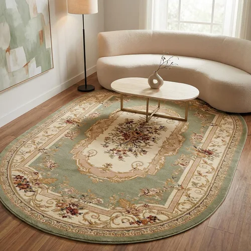 Vista 14 de Unique Loom Versailles Collection - Alfombra tradicional clásica con motivo floral, colección Versailles