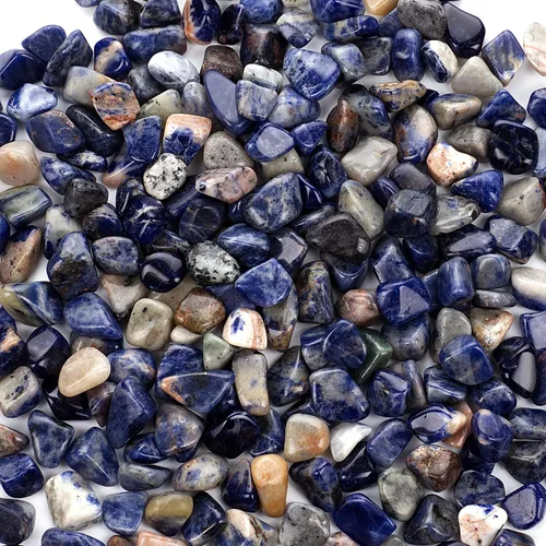 Vista 31 de Cherry Tree Collection - Chips de piedras preciosas de Amazonita pulida, 1/2 lb Natural Stone Pieces for Jewelry Making, Resin Crafts, Plants