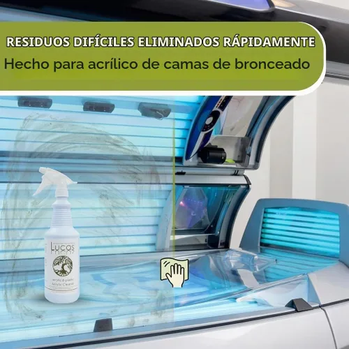 Vista 7 de Lucas - Limpiador de plástico acrílico sin rayas en aerosol