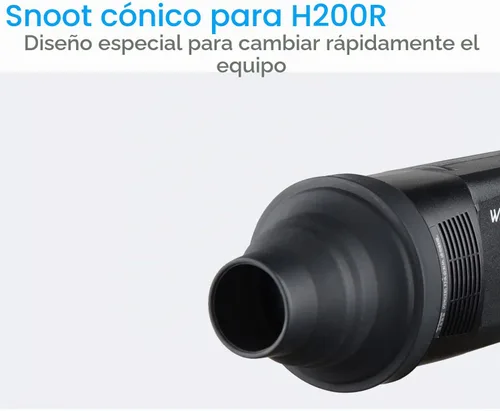 Vista 3 de Kit de Accesorios Godox AK-R1 para Cabezal de Flash Anular Godox H200R Godox AD100PRO / AD200 / AD200Pro / Godox V1 / Godox V1 Pro Cabezal de Flash
