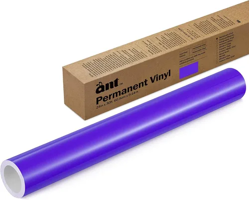 Vista 52 de ANT Melocotón, rollo de vinilo permanente de 24" x 4,5 m, rollo de vinilo adhesivo, para proyecto DIY, calcomanía, pegatina, compatible con Cricut