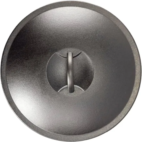 Vista 2 de Lodge BOLD Tapa de hierro fundido pre-sazonada de alta calidad, tapa de hierro fundido para sartén, parrilla, plancha y horno holandés, 12 pulgadas