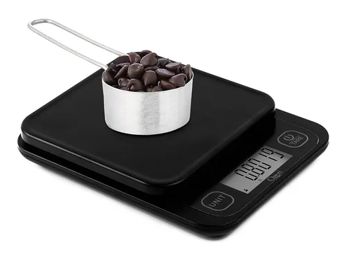 Vista 7 de Ozeri Báscula de jardín y cocina II, con tecnología de graduación variable 420® de 0.1 g (0.005 oz) Measures most delicate garden herbs and greens