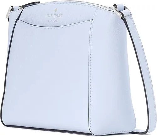 Vista 3 de Kate Spade Monica - Bolso cruzado de piel con guijarros, Taro Milk