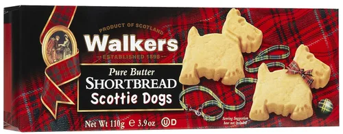 Vista 2 de Walkers - Galletas de mantequilla con forma de perro Terrier escocés, 3.9 onzas