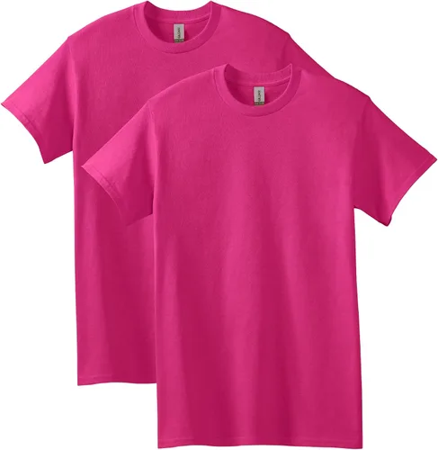 Vista 79 de Gildan Camiseta de algodón pesado para adultos, estilo G5000, paquete múltiple Gris ceniza (paquete de 2)