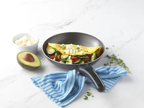 Vista 2 de GoodCook Everyday Sartén Antiadherente Pequeña para Saltear de 7.6 Pulgadas, Negro