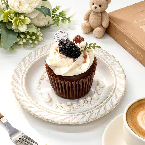 Vista 5 de Gránulos blancos para decoración de pasteles, 4 tamaños comestibles