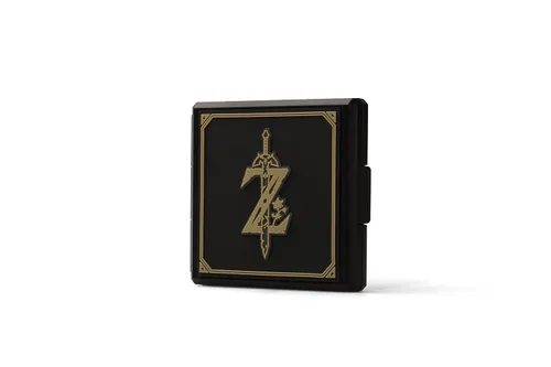 Vista 4 de PowerA Premium Game Card Case - Zelda Breath of The Wild "Z" Symbol - Nintendo Switch