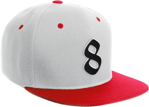 Vista 52 de Daxton Gorra clásica con visera de billete plano con letras del alfabeto inglés antiguo de la A a la Z