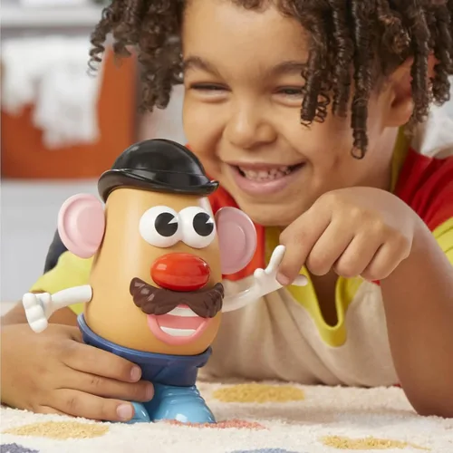 Vista 6 de Hasbro Playskool Mr Potato Head Toy - Juguete clásico para niños, 13 piezas, incluye soporte azul, para edades de 2 años en adelante