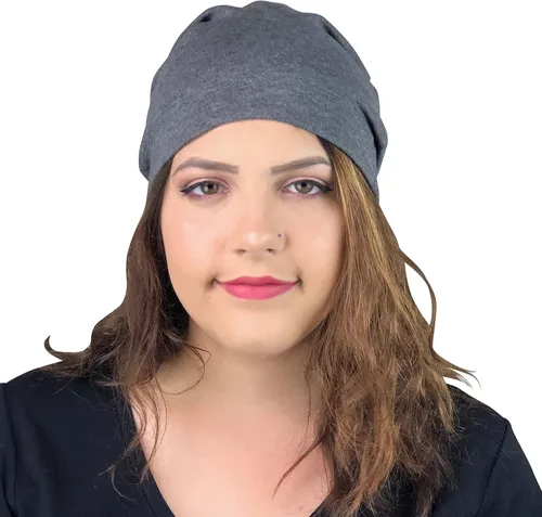 Vista 7 de Satin Life Gorro de lana con forro de raso suave para mujer