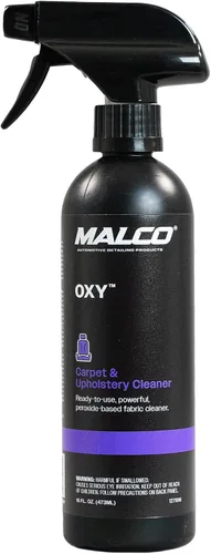 Vista 8 de Malco OXY - Limpiador de alfombras y tapicería para el interior del coche - Aerosol quitamanchas para tela/Limpia las manchas más difíciles