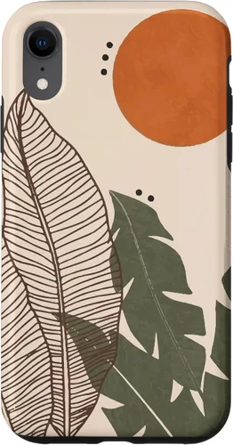 Vista 24 de iPhone X/XS lindo estuche estético Boho Moon