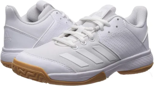 Vista 7 de adidas Ligra 6 - Tenis de voleibol para niños, Blanco NubeBlanco NubeGum
