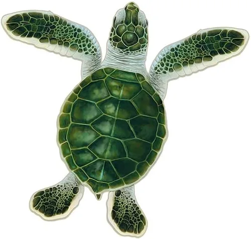 Vista 7 de Mosaico de porcelana para piscina estilo A para cría de tortugas (estilo A - 5 x 5 pulgadas, marrón)