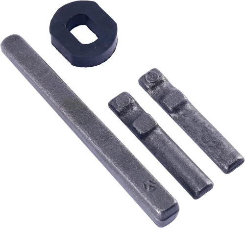 Vista 6 de YaeTek 7 Uds 9/16 Plug Cuña Pluma Cuñas Hormigón Mármol Granito Piedra de Roca Dividir Herramientas Manuales