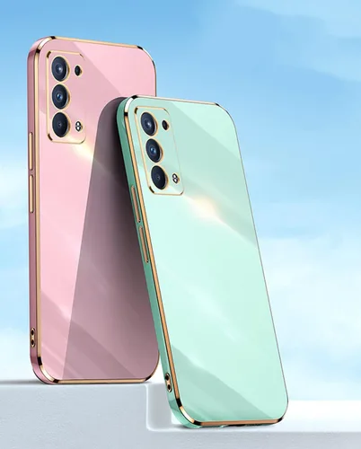 Vista 5 de Funda compatible con Galaxy S20 Plus, bonita protección completa de lente de cámara y galvanizado a prueba de golpes, funda protectora de TPU suave