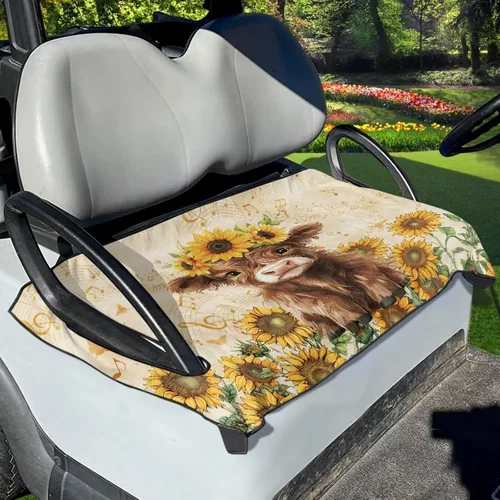 Vista 22 de Fundas universales para asiento de carrito de golf, suaves y cómodas, protección para todo tipo de clima, funda para carrito de golf para 2