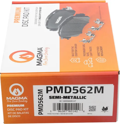 Vista 5 de MAGMA Premium PMD562M Pastillas de freno semimetálicas, delanteras