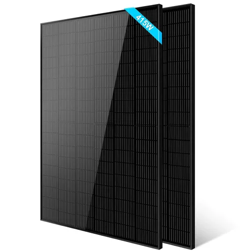 Vista 10 de SUNGOLDPOWER UL61730 Panel solar de 415 W, 6 unidades, monocristal, célula de clase A, negro, alta eficiencia, VMP 31.1V/PC, para sistema solar