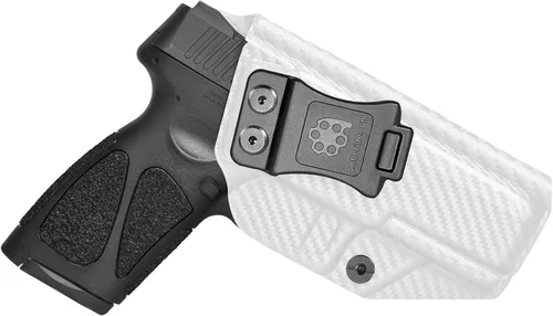 Vista 9 de Made in USA Exact-Fit Kydex IWB Holster for Taurus G3 Sweat-proof design with a full sweat guard, adjustable cant, and zero-printing for daily
