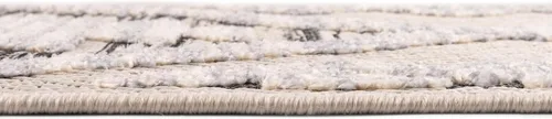 Vista 5 de Unique Loom Arlo Collection - Alfombra Kai (rectangular 2' 0" x 3' 0", beige arenoso/gris)