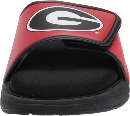 Vista 263 de FOCO Sandalias deportivas de espuma para ducha con logotipo de equipo universitario de la NCAA para hombre