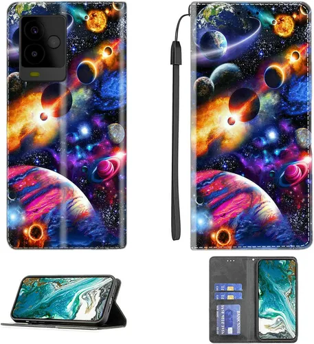 Vista 146 de Aroepurt Funda para UMIDIGI G1 Plus compatible con UMIDIGI G1 Plus Funda para teléfono Funda de piel sintética con función atril magnética CPT15