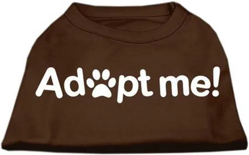 Vista 21 de Mirage Pet Products Adopt Me - Camisa con serigrafía, pequeña, color negro