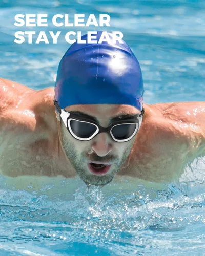 Vista 6 de OMID - gafas de natación, cómodas gafas de natación polarizadas para adultos