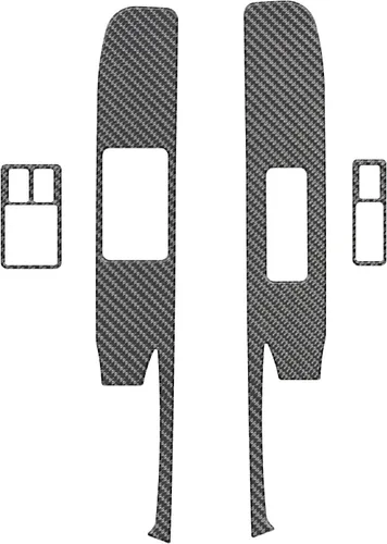 Vista 3 de Superposición de acento para interruptor de puerta, compatible con Frontier 2022-2025