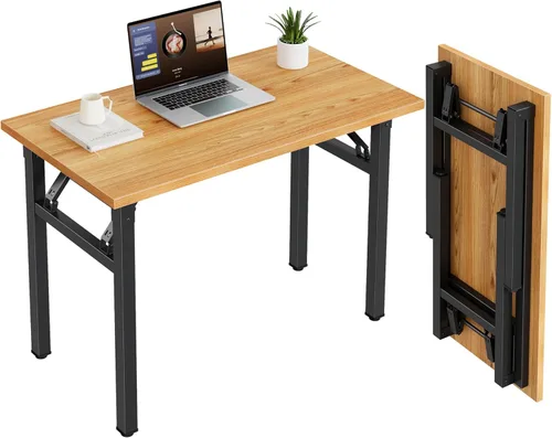 Vista 38 de Need Escritorio pequeño plegable para computadora, mesa de escritura