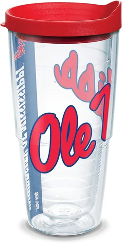 Vista 76 de Vaso térmico con tapa, marca Tervis, Idaho Univ, Transparente