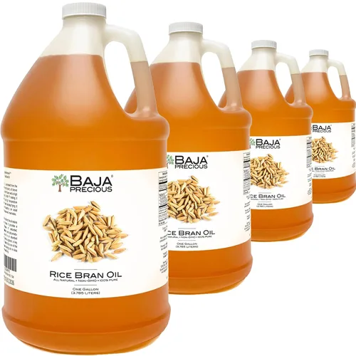 Vista 3 de Aceite de salvado de arroz de Baja Precious, 1 galón