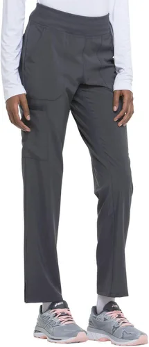 Vista 7 de Pantalón médico Dickies EDS Essentials para mujer, tiro natural, pierna cónica, sin cordones. DK005