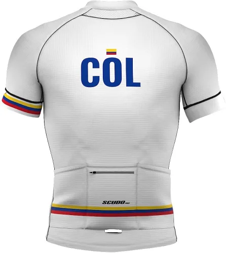 Vista 2 de Jersey de manga corta para ciclismo para hombre con código de Columbia