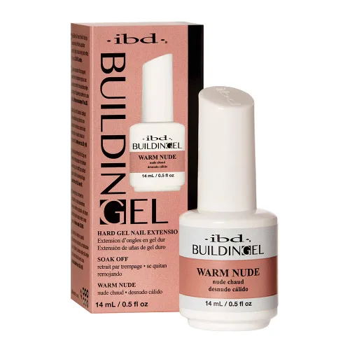 Vista 9 de IBD Gel de construcción, extensión de uñas de gel duro, apenas desnudo, remojo, fortalecedor de uñas, 0.5 onzas líquidas